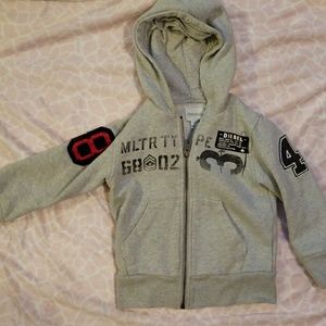 DIESEL boys zip up hoodie